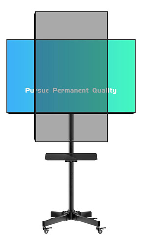 Soporte De Tv Carrito De Tv Móvil Con Ruedas Para Tv 23-55