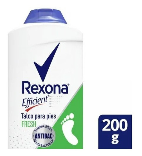 Rexona Efficient Protección Antibacterial Fresh Talco X 200g