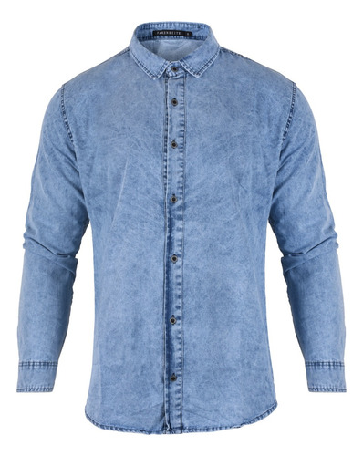 Camisa Hombre Farenheite Jean Rgd Edy