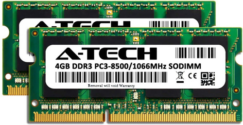 Ddr3 Sodimm Mem Portátiles Saram 204 Pin Pc3-8500 Pc3-10600