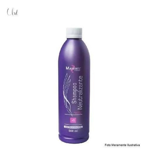 Shampoo Neutralizante 500ml Guanidina Mairibel Profissional