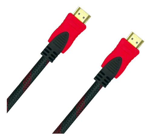 Cable Hdmi 1,5 Metros, Doble Filtro. En Bolsa.