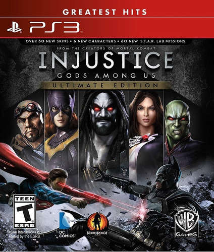 Injustice Ultimate Edition Para Playstation 3