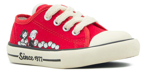 Tenis Bubble Gummers Edicion Especial Choclo Lona Harry Rojo