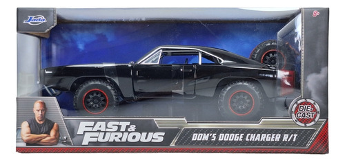 1970 Dodge Charger De Rapidos Y Furiosos Esc 1:24 Jada Toys