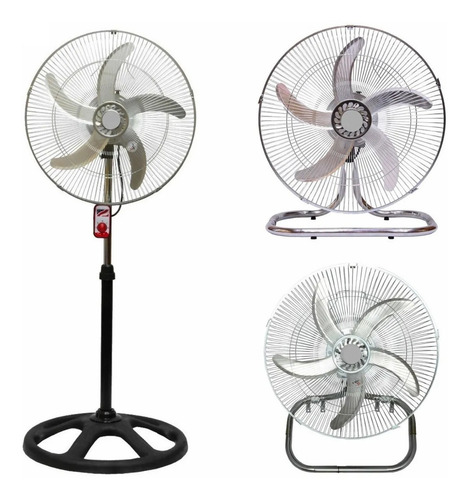 Ventilador 3 En 1 - Aspas Metalicas - Milenio