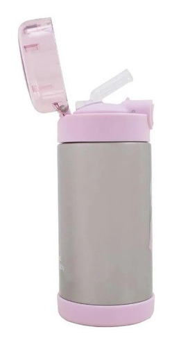 Imagem 2 de 3 de Garrafa Flip Térmica Infantil Laiballet Metoo Bup Baby 350ml