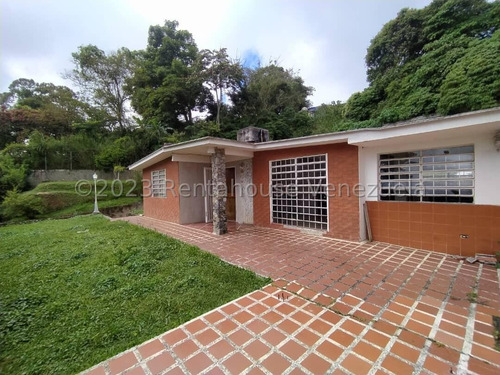 Bella Casa De Una Sola Planta En Venta El Sitio San Antonio De Los Altos 23-21228