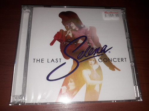 Cd Y Dvd Selena The Last Concert  Nuevo  Sellado