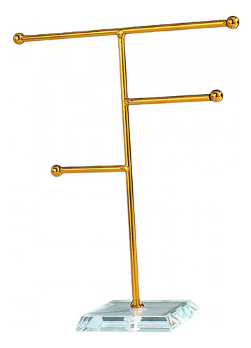 Soporte De Joyería Mostrar Joyería Estante De Dorado