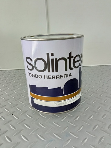 Fondo De Herrería Blanco Galón Solintex