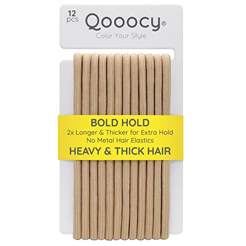 Qooocy Extra Long Hair Tie For Long Thick And Curly 4ywlm