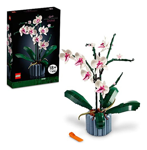 Orchid 10311 Plant Decor Building Set For Adults; ¿construi