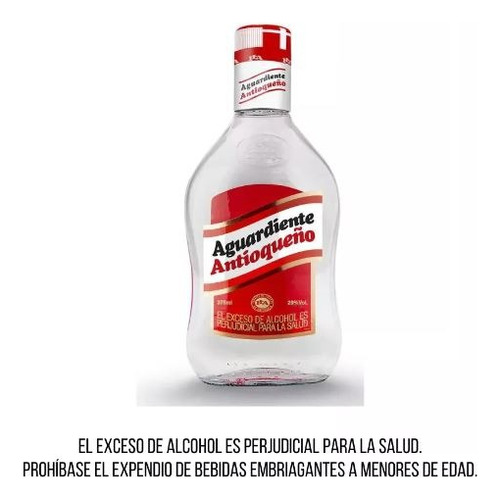 Aguardiente Antioqueño 375ml Importado 