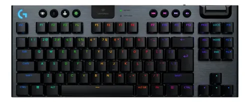 Teclado Gamer Logitech G915 X Tkl Lightspeed Negro | Cuotas sin