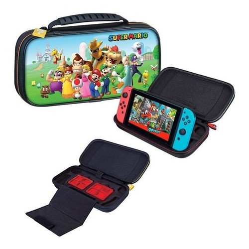 Bolso De Transporte Nintendo Switch Super Mario 