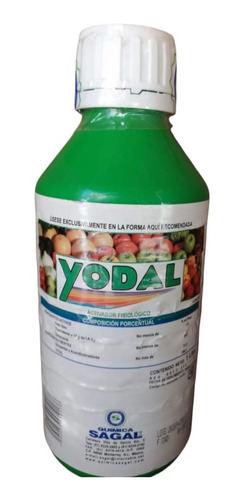 1 Litro Yodal Nutriente Alto En Yodo 