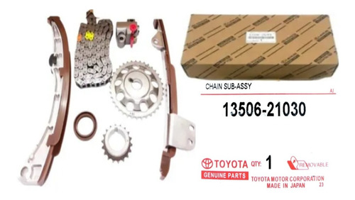 Kit Cadena Tiempo Toyota Yaris 1.3 Belta 2003 2004 2005 2006