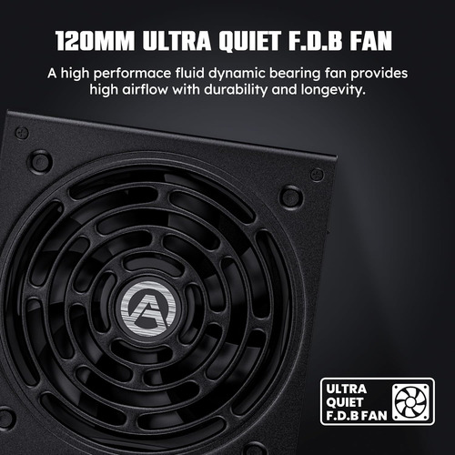 Fuente De Alimentación 1300w Atx 3.0 Pcie 5.0, 80 Plus Go...