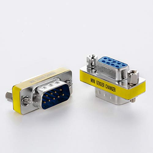 Adaptador De Puerto Db9 Saver Serial Rs232 Hembra Macho...