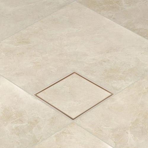 Ralo Oculto Invisivel Universal Bege 15x15