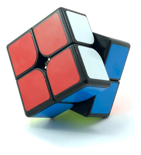 Estrutura sem adesivo colorida lubrificada magnética Rubik's Cube 2x2 Shengshou Mr. M