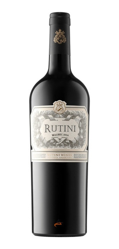 Vino argentino tinto colección rutini malbec 750ml
