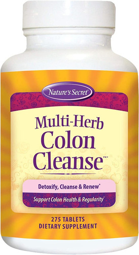 Natures Secret Multi-herb Colon Cleanse, 275 Tab