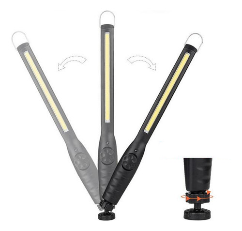 Luz De Trabajo Recargable Cob Led Linterna Coche Para