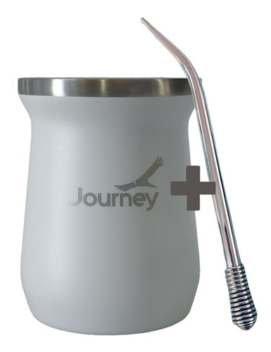 Mate Termico Journey Matt Acero Inoxidable Doble Capa 236ml