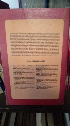 Actividades Para El Desarrollo De La Percepcion Auditiva (Usado)