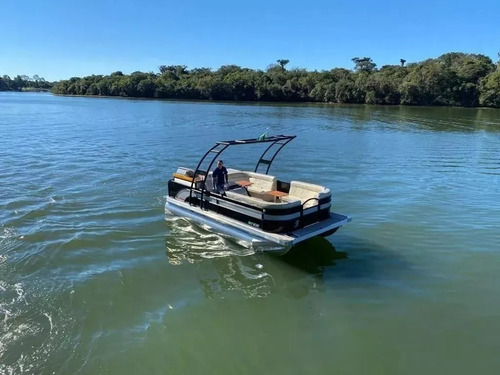 Lancha Pontoon F Boat 7500 - Fluvimar / Catamarã