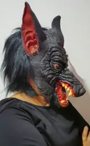 Comprar Máscara Importada Lobo Feroz Latex Halloween 