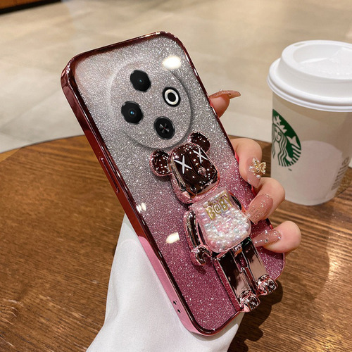 Funda Para Tecno Spark 30c Oso Violento Polvo Flash