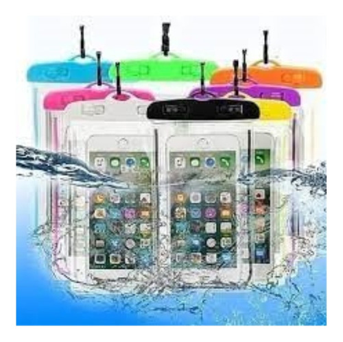 Bolsa De Celular Protectora Agua Waterproof Funda Sumergible