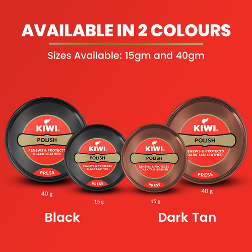 Esmalte Para Zapatos Negro 41 Ml Kiwi