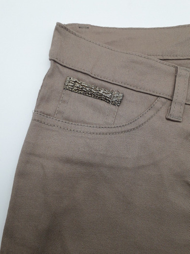 Pantalón Mujer Moda Gabardina Semi Elastizada One Pa853