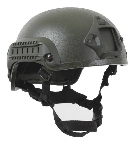Casco Rothco Militar Con Riel Airsoft Base Jump Helme Remate