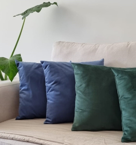 Almohadon Pana Sintetica Antimancha 40 X 40 Lavable