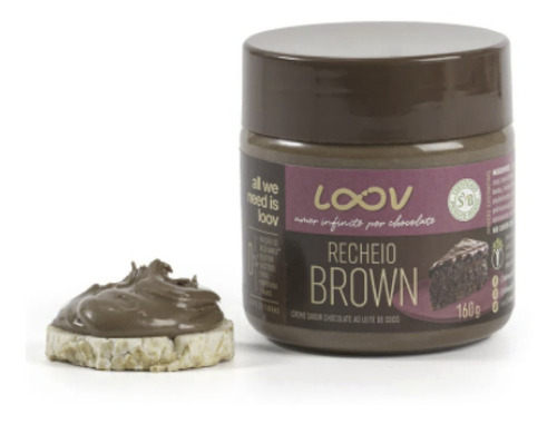 Imagem 6 de 7 de Creme De Chocolate Recheio Brown 160g Chocolife Loov