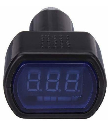Zeltauto Del Coche Led Del Voltímetro Digital 12v / 24v De T