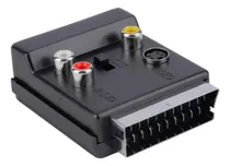 Comprar O Mais Novo Scart Comutável Macho Para Fêmea S-video 3 Rca A