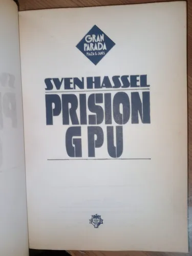 Libro Prisión Gpu Sven Hassel