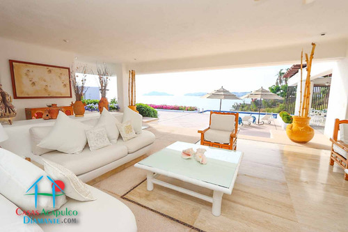 Cad Casa Virgo. Hermosa Casa Con Terraza Con Asoleadero, Alberca Y Vista Al Mar