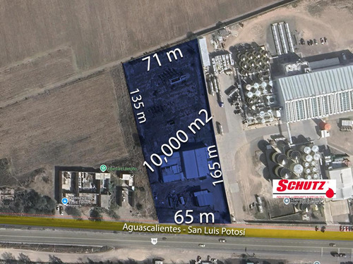 Terreno Con Bodega En Venta Carr. Ags - Slp, Aguascalientes 10,000 M2