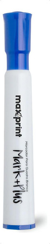 Marcador Quadro Branco Maxprint Mark+plus Azul