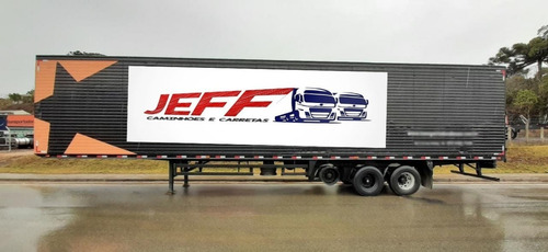 Imagem 3 de 6 de Baú Furgão 15mts 28 Pallets Linshalm 2001 Com Double Deck