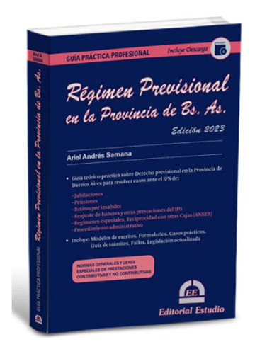 Régimen Previsional En La Provincia De Buenos Aires - Samana