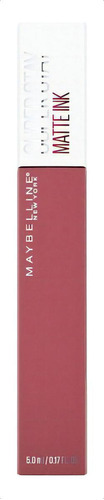 Labial Líquido Maybelline New York Superstay Matte Ink Acabado Mate Color 175 Pink Ringleader