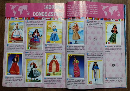 Álbum De Figuritas Barbie Style De Panini. Año 1995. (Usado)